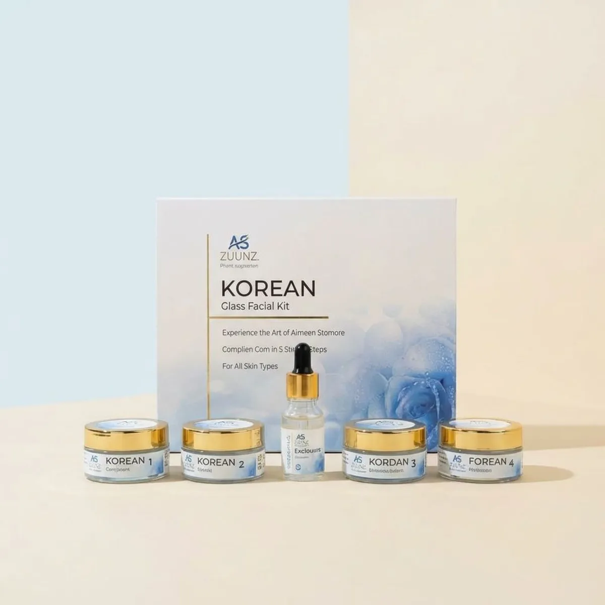 Korean Glass Facial Kit For Women